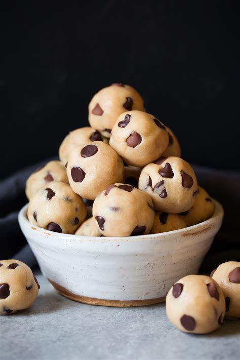 Chocolate Chip Cookie Dough Bites - Cooking Classy