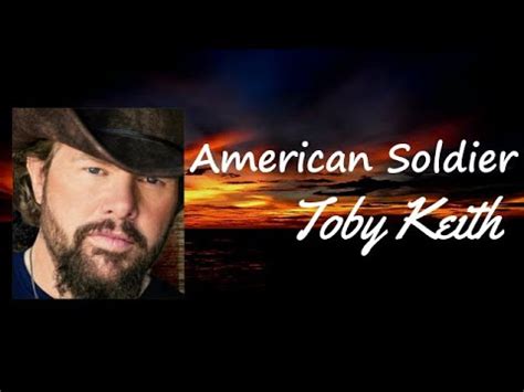 Toby Keith - American Soldier Lyrics - YouTube