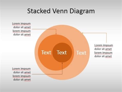 Free Stacked Venn Diagram Template for PowerPoint