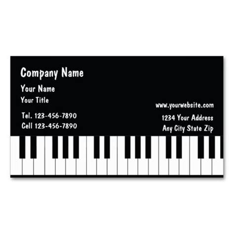 Musician Business Cards Musician Business Card, Music Business, Examples Of Business Cards, City ...