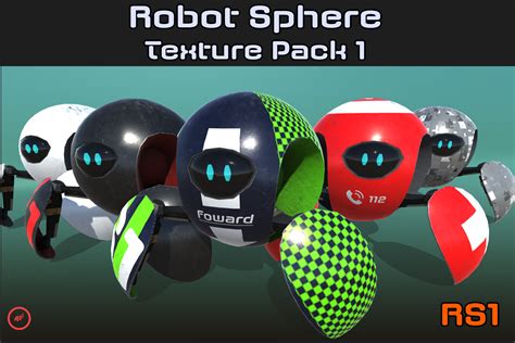 Robot Sphere - Texture Pack 1 | Unity AssetStore概要 优惠信息 beta