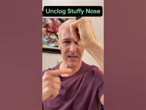 Unclog Stuffy Nose and Sinus! Dr. Mandell | Stuffy nose, Sinusitis, Unclog