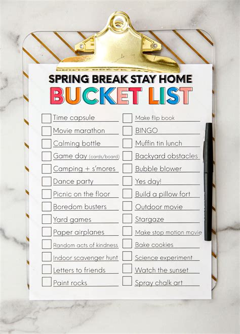 Spring Break Ideas from Thirty Handmade Days