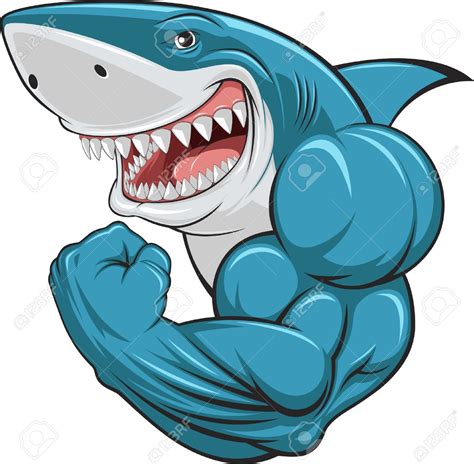 Vector - Vector illustration, toothy white shark | Shark illustration, Shark art, Vector ...