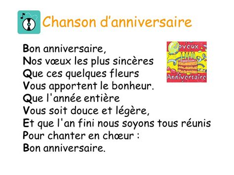 joyeux anniversaire | Chanson pour anniversaire, Chanson joyeux anniversaire, Joyeuse anniversaire