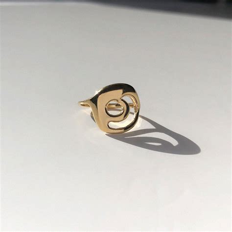 Loop Ring | Gold Plated | BAR Jewellery