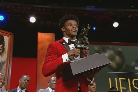 2016 Heisman speech video and transcript: Genuine Lamar Jackson thanks ...