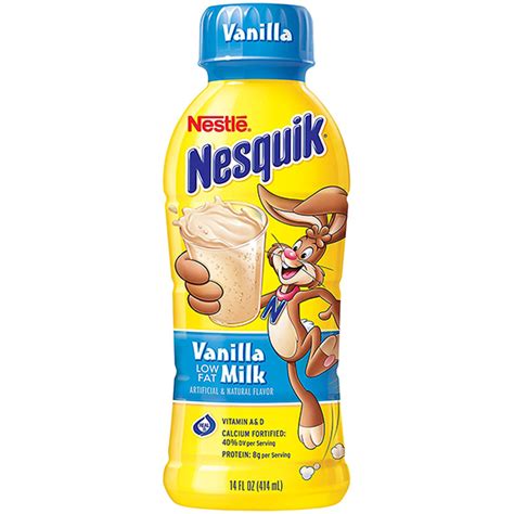 Nesquik Vanilla 14oz 12 Pack - Alex Beverages NYC LLC