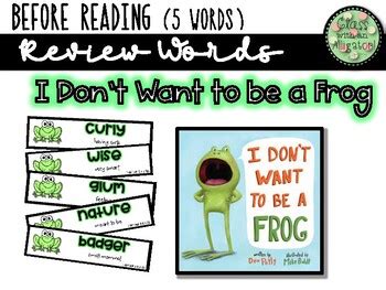 Interactive Read Aloud: I Don't Want to be a Frog by Class with an Alligator