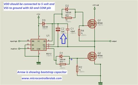 IR2110 Mosfet Driver Pinout, Examples, Applications and How to use ...