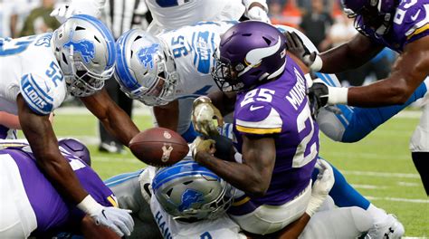 Detroit Lions vs. Minnesota Vikings: Photos from Minneapolis