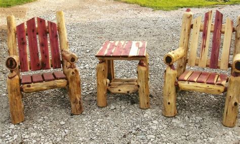 Log Furniture Plans | Recycled Crafts