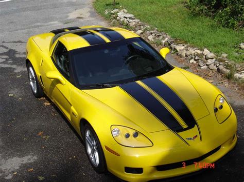 C6 & Z06 Corvette Hood Stripe Racing Stripes ME 1