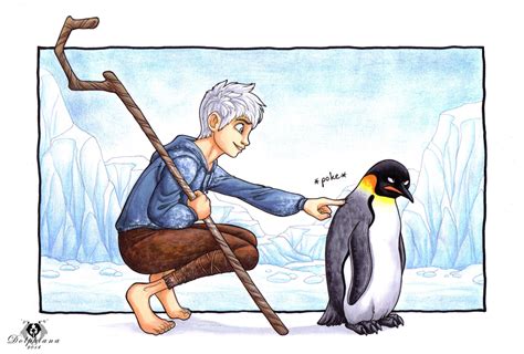 Penguin Poking by DolphyDolphiana on DeviantArt