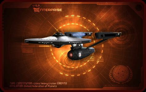 Viaje a las estrellas «uss Enterprise Ncc, ncc 1701 fondo de pantalla ...