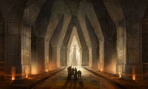 Deep Roads Gate - Characters & Art - Dragon Age II | Dragon age wallpaper, Dwarven city, Dragon ...