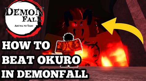 How To *EASILY* Beat Okuro In DemonFall Lower Moon 6 | Roblox DemonFall ...