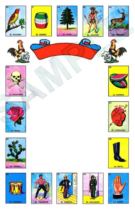 Print Loteria Cards Free