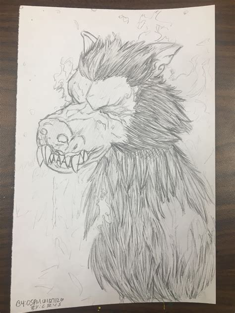 Hellhound Drawing : r/CODZombies