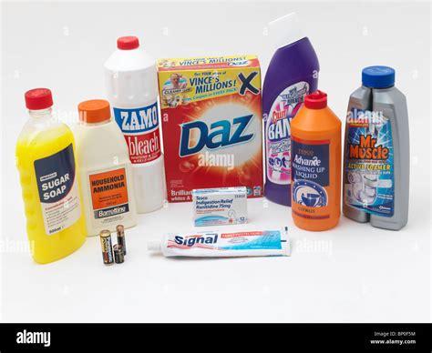 A Selection Of Household Alkalis Stock Photo, Royalty Free Image: 30744720 - Alamy