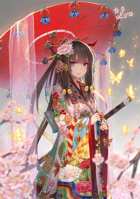 Kimono Anime Girl 4k Wallpapers Hd Wallpapers Id 1862 - vrogue.co