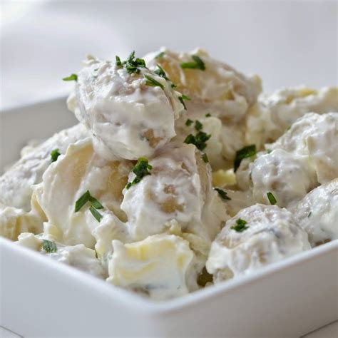 Potato Salad with Garlic Mayonnaise And Chives Recipe