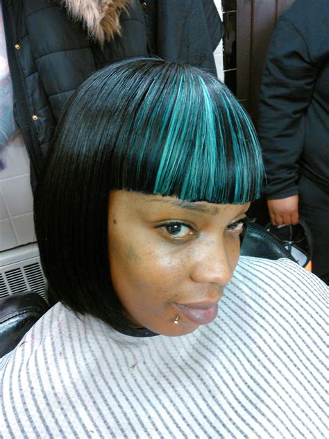 Full SEWN in BOB WITH MY CLOSURE AN COLOR Full Sew In Bob, Pompey, Mens Hairstyles, Dreadlocks ...