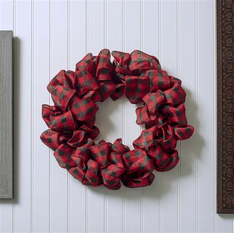 Diy Christmas Ribbon Wreath