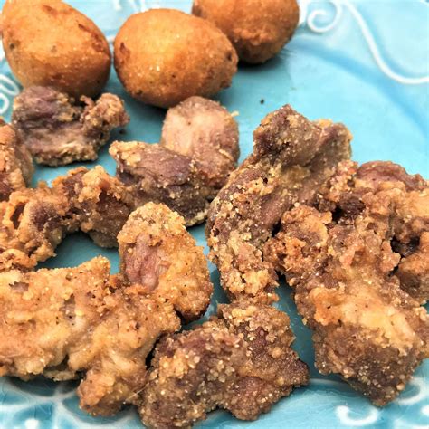 Fried Chicken Gizzards #Recipe in a small deep fryer - Trisha Dishes