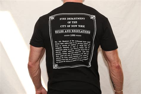 FDNY Regulations Firefighter Apparel Tee | Firefighter apparel, Firefighter tshirt, Firefighter