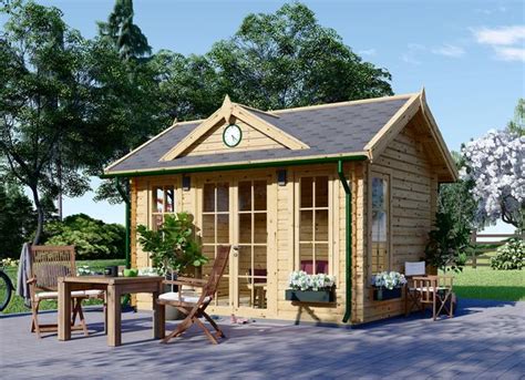 Log Cabins for Sale UK: Wooden Garden Log Cabin Kits