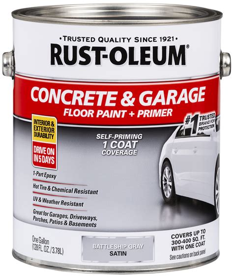 Buy Rust-Oleum 225380 Concrete and Garage Floor Acrylic Paint ...