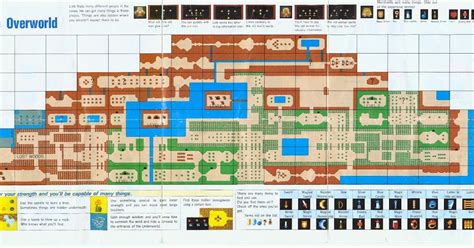 Printable Legend Of Zelda Map