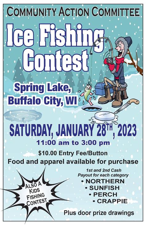 Ice Fishing Contest | Fountain City Business & Community Group