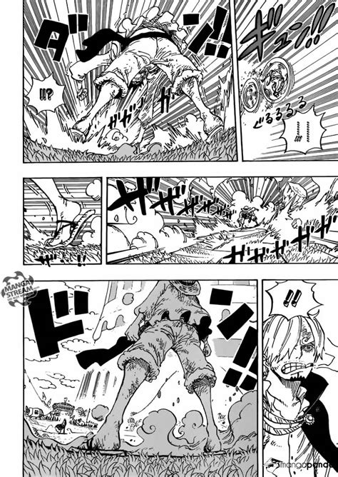 one piece, Chapter 844 : Luffy Vs. Sanji