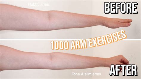 I DID 1,000 ARM EXERCISES IN ONE DAY!!! *how to get tone & slim arms?* 2020 - YouTube