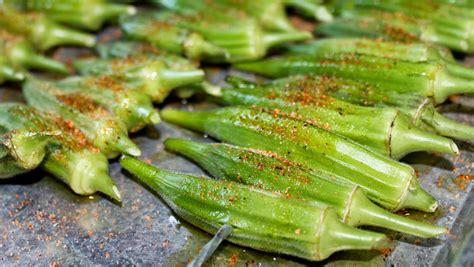 Grilled Okra