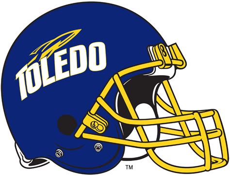 Toledo Rockets Helmet - NCAA Division I (s-t) (NCAA s-t) - Chris Creamer's Sports Logos Page ...