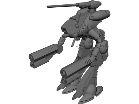 Battletech Marauder 3D Model - 3DCADBrowser