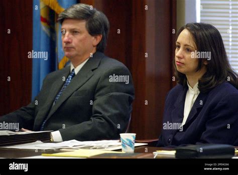 Brenda Andrew sits with on of her attorneys, Greg McCracken, as the penalty phase of her trial ...