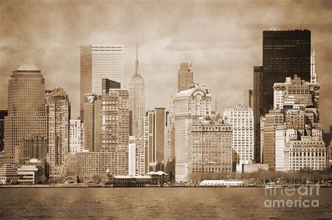 Manhattan buildings vintage Photograph by RicardMN Photography - Fine ...