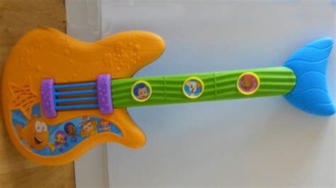 Bubble Guppies Fin-tastic Guitar musical instrument toy review video - YouTube