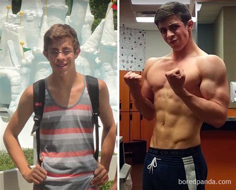 10+ Unbelievable Before & After Fitness Transformations Show How Long It Took People To Get In ...