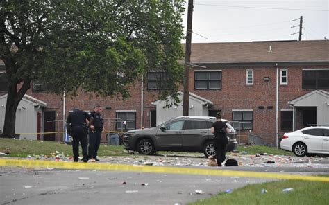 Baltimore shooting: Hunt for suspects after two dead, 28 injured ...