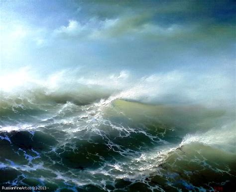 Sergey Lim "The Perfect Storm" - oil, canvas $880.00 | Art | Seascape ...