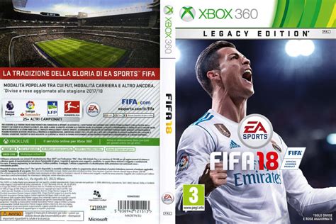 Fifa18 (2017) XBOX 360 Italian Cover - DVDcover.Com