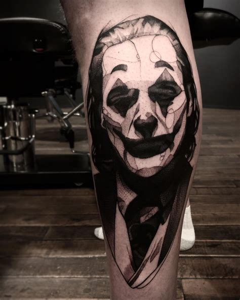 Blackwork Joker piece I did today! | Joker tattoo design, Joker tattoo ...