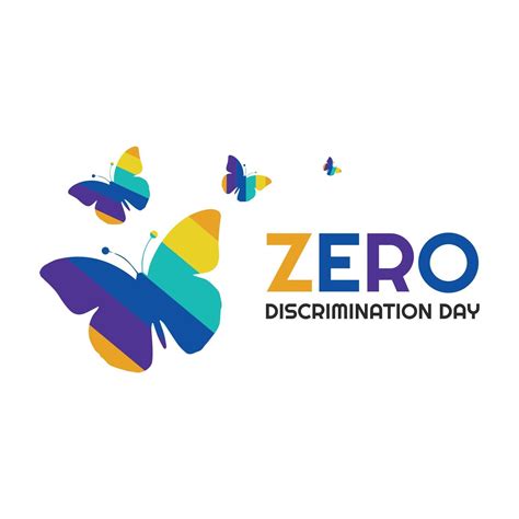 zero discrimination day vector poster rainbow color 2122035 Vector Art at Vecteezy