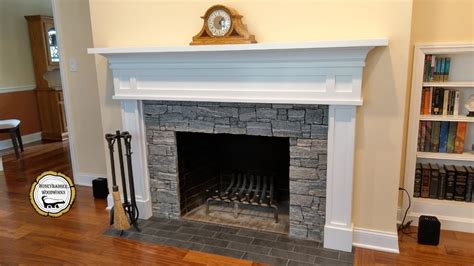 How To Remove A Fireplace Mantel And Surround / Low-Cost, High-Impact ...