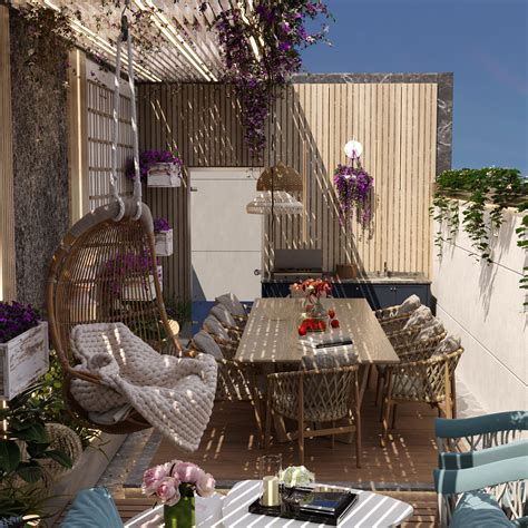 Roof Garden design on Behance